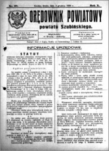Orędownik Powiatowy powiatu Szubińskiego 1929.12.04 R.10 nr 97