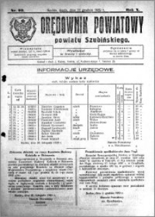 Orędownik Powiatowy powiatu Szubińskiego 1929.12.11 R.10 nr 99