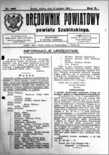 Orędownik Powiatowy powiatu Szubińskiego 1929.12.14 R.10 nr 100
