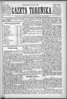 Gazeta Toruńska 1882, R. 16 nr 27