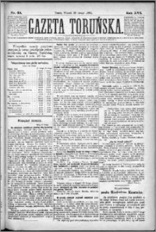 Gazeta Toruńska 1882, R. 16 nr 48