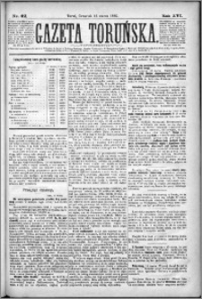Gazeta Toruńska 1882, R. 16 nr 62