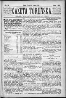 Gazeta Toruńska 1882, R. 16 nr 71