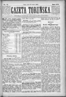 Gazeta Toruńska 1882, R. 16 nr 72