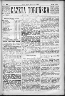 Gazeta Toruńska 1882, R. 16 nr 98
