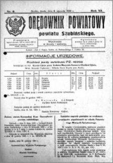 Orędownik Powiatowy powiatu Szubińskiego 1930.01.08 R.11 nr 3