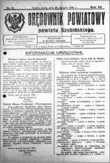 Orędownik Powiatowy powiatu Szubińskiego 1930.01.29 R.11 nr 9