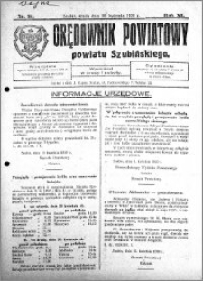 Orędownik Powiatowy powiatu Szubińskiego 1930.04.16 R.11 nr 31