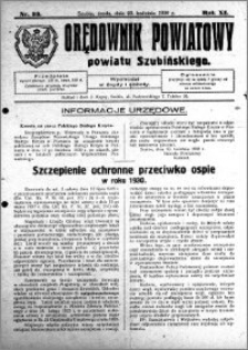 Orędownik Powiatowy powiatu Szubińskiego 1930.04.23 R.11 nr 33