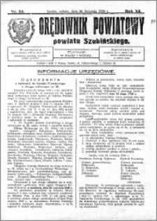 Orędownik Powiatowy powiatu Szubińskiego 1930.04.26 R.11 nr 34