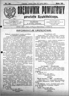 Orędownik Powiatowy powiatu Szubińskiego 1930.05.10 R.11 nr 38