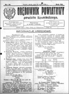Orędownik Powiatowy powiatu Szubińskiego 1930.05.21 R.11 nr 41