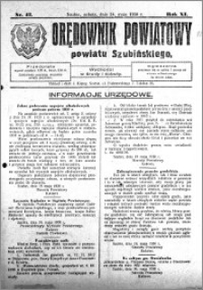 Orędownik Powiatowy powiatu Szubińskiego 1930.05.24 R.11 nr 42