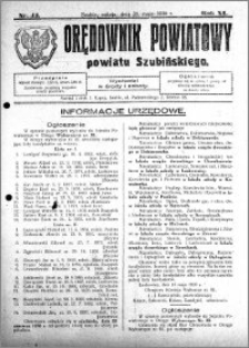 Orędownik Powiatowy powiatu Szubińskiego 1930.05.31 R.11 nr 44