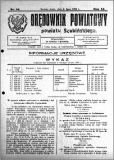 Orędownik Powiatowy powiatu Szubińskiego 1930.07.09 R.11 nr 55