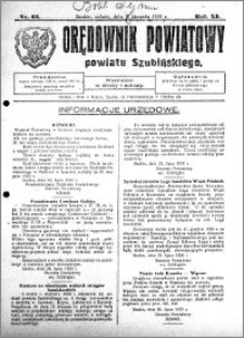 Orędownik Powiatowy powiatu Szubińskiego 1930.08.02 R.11 nr 62