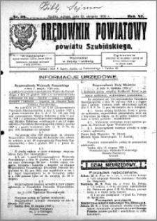 Orędownik Powiatowy powiatu Szubińskiego 1930.08.23 R.11 nr 68