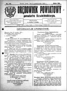 Orędownik Powiatowy powiatu Szubińskiego 1930.10.08 R.11 nr 81