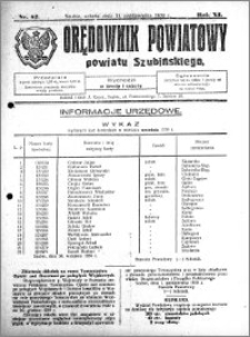 Orędownik Powiatowy powiatu Szubińskiego 1930.10.11 R.11 nr 82