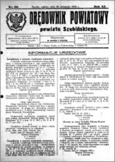 Orędownik Powiatowy powiatu Szubińskiego 1930.11.29 R.11 nr 96