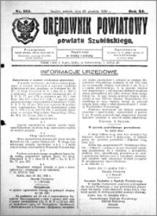 Orędownik Powiatowy powiatu Szubińskiego 1930.12.27 R.11 nr 104