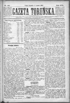 Gazeta Toruńska 1882, R. 16 nr 187