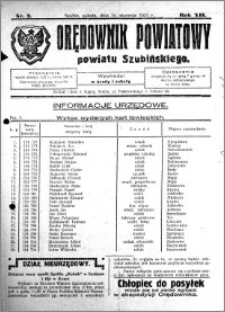 Orędownik Powiatowy powiatu Szubińskiego 1931.01.10 R.12 nr 3
