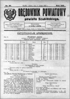 Orędownik Powiatowy powiatu Szubińskiego 1931.02.04 R.12 nr 10