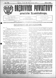 Orędownik Powiatowy powiatu Szubińskiego 1931.03.25 R.12 nr 24