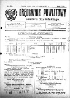 Orędownik Powiatowy powiatu Szubińskiego 1931.04.15 R.12 nr 30