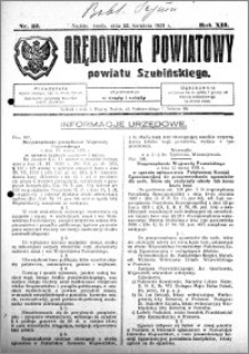 Orędownik Powiatowy powiatu Szubińskiego 1931.04.22 R.12 nr 32