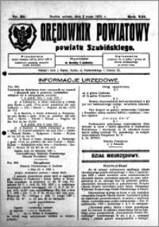 Orędownik Powiatowy powiatu Szubińskiego 1931.05.02 R.12 nr 35