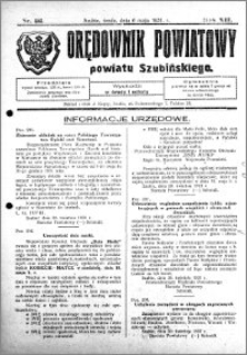 Orędownik Powiatowy powiatu Szubińskiego 1931.05.06 R.12 nr 36