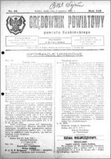 Orędownik Powiatowy powiatu Szubińskiego 1931.06.03 R.12 nr 44