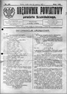Orędownik Powiatowy powiatu Szubińskiego 1931.06.24 R.12 nr 50