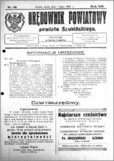 Orędownik Powiatowy powiatu Szubińskiego 1931.07.01 R.12 nr 52