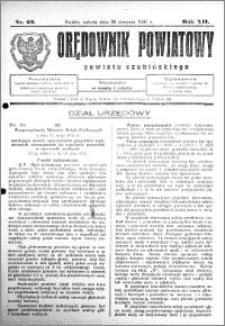 Orędownik Powiatowy powiatu Szubińskiego 1931.08.29 R.12 nr 69