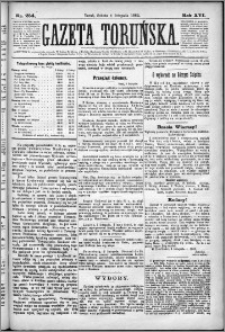 Gazeta Toruńska 1882, R. 16 nr 254