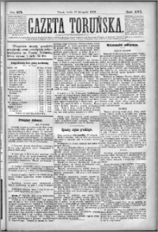 Gazeta Toruńska 1882, R. 16 nr 275