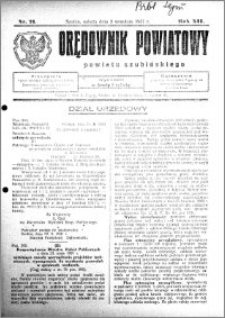 Orędownik Powiatowy powiatu Szubińskiego 1931.09.05 R.12 nr 71