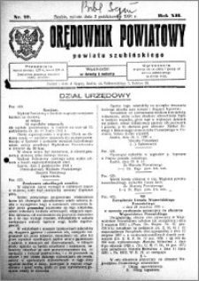 Orędownik Powiatowy powiatu Szubińskiego 1931.10.03 R.12 nr 79