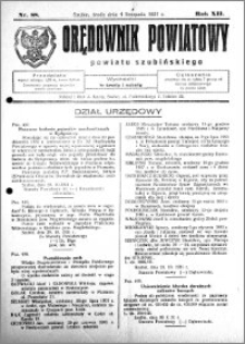 Orędownik Powiatowy powiatu Szubińskiego 1931.11.04 R.12 nr 88