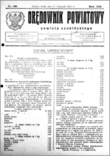 Orędownik Powiatowy powiatu Szubińskiego 1931.11.11 R.12 nr 90