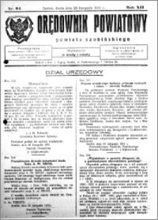 Orędownik Powiatowy powiatu Szubińskiego 1931.11.25 R.12 nr 94