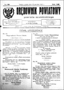 Orędownik Powiatowy powiatu Szubińskiego 1931.12.12 R.12 nr 99