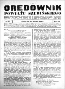 Orędownik powiatu Szubińskiego 1934.01.24 R.15 nr 6
