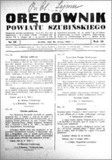 Orędownik powiatu Szubińskiego 1934.02.14 R.15 nr 12