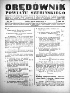 Orędownik powiatu Szubińskiego 1934.03.08 R.15 nr 19