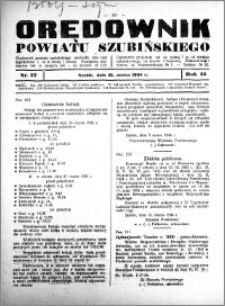 Orędownik powiatu Szubińskiego 1934.03.21 R.15 nr 22