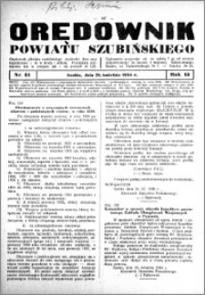Orędownik powiatu Szubińskiego 1934.04.21 R.15 nr 31